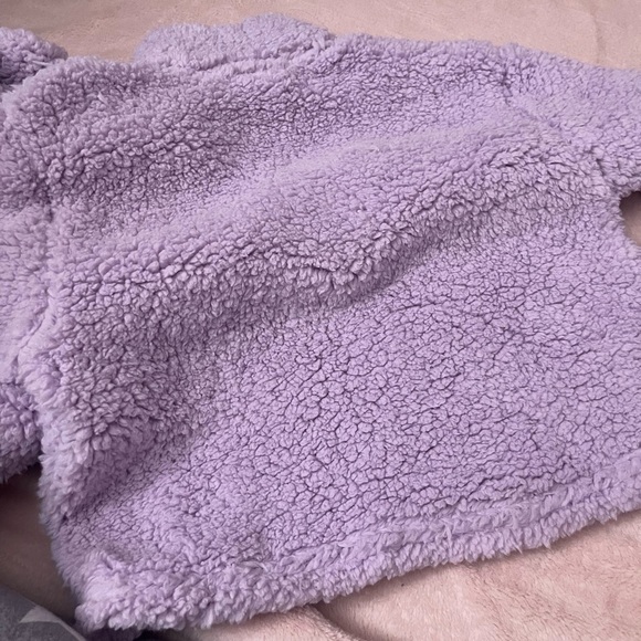 Girls Sherpa 1/4 Zip💜 - Picture 4 of 4